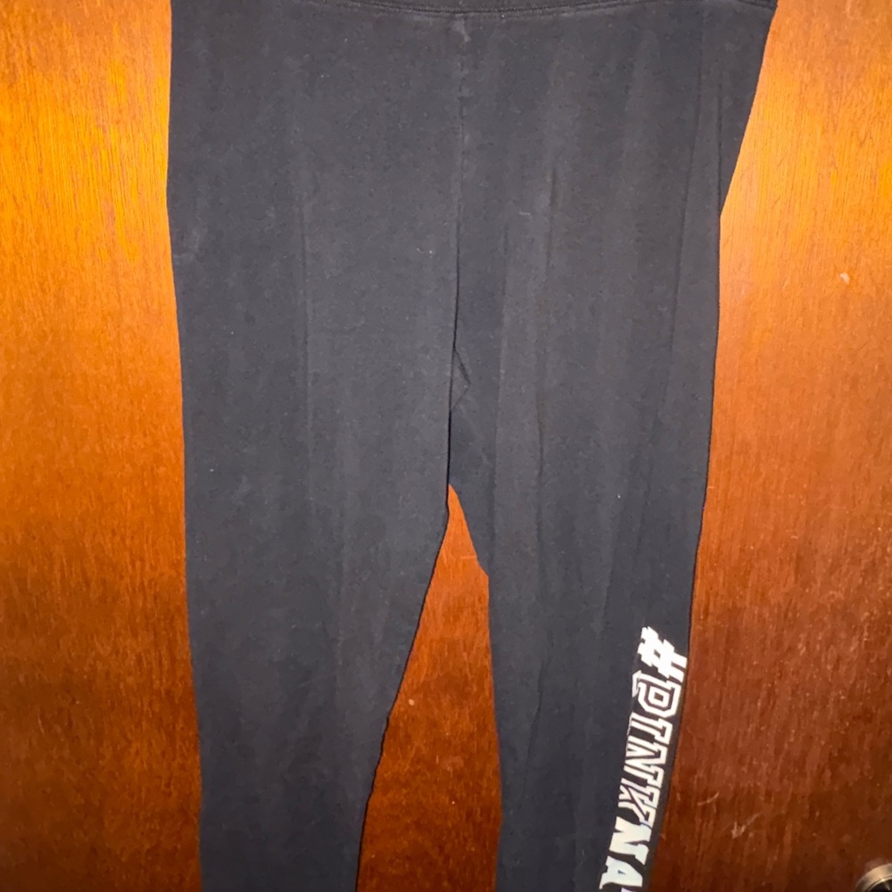 PINK Victoria's Secret Black Kids Leggings